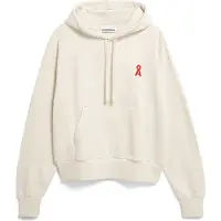 Armedangels Women's Francisaraa Difference Sweat Felpa con cappuccio Donna (S, bianco)