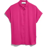 Armedangels Women's Larisaana Camicetta Donna (L, fuchsia)