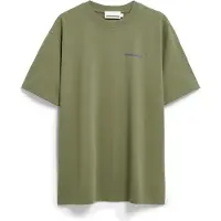 Armedangels Maarkos Outgrown T-shirt Uomo (XL, olivia)