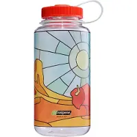 Nalgene Sustain Wide Neck Borraccia (1 l, grigio)
