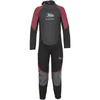 Trespass Muta In Neoprene Con Maniche Lunghe E Zip Sulla Schiena Per Ragazzi Amigo 3 Mm