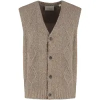 Dstrezzed Ds_hugin Sleeveless Vest Dk. Brown Taglia: L | Cardigan Outlet | Uomo | Marrone