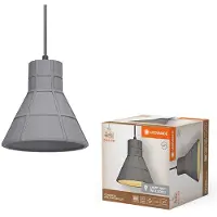Ledvance Lampada a sospensione Concrete Bim, cemento, grigio scuro
