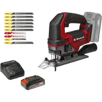 Einhell Sega a gattuccio a batteria Power X-Change TE-JS 18/100 Li, 18 V