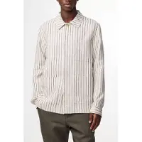 NN07 Olav Hybrid/blazer Oat Stripe Taglia: XXL | Camicie Casual Outlet | Uomo