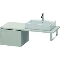 Duravit L-Cube Meuble bas pour console, 1 tiroir, 520x400x547mm, LC583200707, LC583200707
