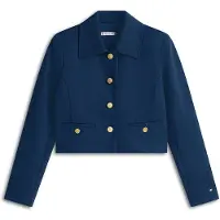 Tommy Hilfiger Punto Lady Jacket Dark Night Navy Taglia: 36 | Blazers Outlet | Donna | Nero