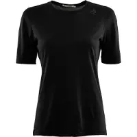 Aclima Women's Lightwool Undershirt Tee Intimo lana merinos Donna (S, nero)