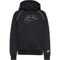 Nike Kid's Air Pullover Hoodie Felpa con cappuccio Bambini (XS, nero)