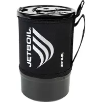 Jetboil - Fornello ottimizzato con accensione manuale - Zip 0.8L Carbon - Grigio