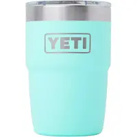 Yeti Coolers Rambler 8 CL Stackable Cup Bicchiere isolante (237 ml, turchese)