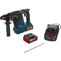 Bosch Martello perforatore a batteria Sds+ Gbh 187-li 2*5.0ah