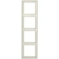 JUNG Telaio a 4 ingressi orizzontale/verticale LS 984 W