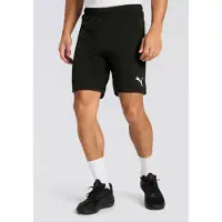 Puma Pantaloni sportivi 'TeamRise' nero / bianco