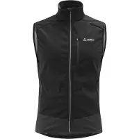 Löffler Vest Airblocc Light Gilet softshell Uomo (52, nero)
