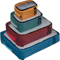 Exped - Confezione da 4 custodie ultraleggere - Organizer Ultra Mesh Set - Blu