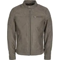 Jack & Jones Giacca In Finta Pelle Scamosciata