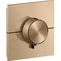 Hansgrohe ShowerSelect ID thermostat, haut débit, encastré, carré, 36774140, 36774140