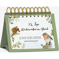 Sonstige Verlage Calendario dell'Avvento da tavolo "24 giorni di magia invernale durante l'Avvento"
