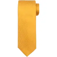 Suitable Cravatta Seta Gold Giallo Oro