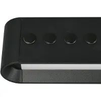 TRIO Lighting Lampada LED a sospensione Donegal, nera, lunghezza 150 cm, CCT