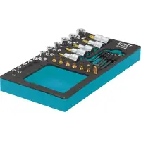 Hazet Bit set 1/4 (6.3 mm), 1/2 (12.5 mm) 24-piece 163-192/24