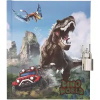 Dino World Diario Segreto Diary With Padlock