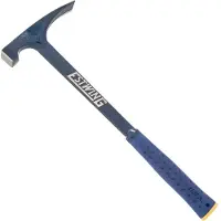 Estwing Martello da scavo Big Blue lungo con impugnatura in vinile, testa 25x25 mm, peso 615 g, superficie liscia