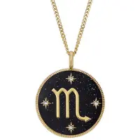 Fossil Collana Placcata Oro Scorpione Scritto Nelle Stelle Jf04845710 — Collana