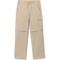 Columbia Kid's Silver Ridge Utility Convertible Pant Pantaloni zip off Bambini (S, beige)