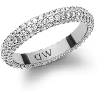 Daniel Wellington Anello Acciaio Cristalli Pavé 66 mm — Anello