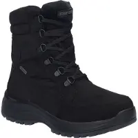 Josef seibel Stivale stringato 'Schnürstiefel Damen 91851 PL571 100 Kunststoff (Synthetik) in schwarz' nero