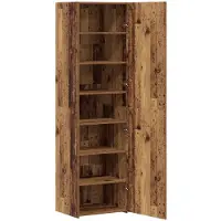 Syfax Credenza 2 pcs Legno vecchio 50 x 42,5 x 185 cm