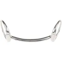 Harrys Horse Harry's Horse Curved Mullen Bit 12 Mm Argento 12,5 cm Argento 12,5 cm