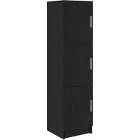 Syfax Credenza Rovere Nero 31.5 x 32 x 122.5 cm