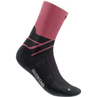 Bauerfeind Sports Women's Run Performance Mid Cut Socks Calze da running Donna (35-38, nero)