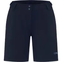 CMP Women's Free Bike Bermuda w/ Inner Mesh Underwear Pantaloni da ciclismo Donna (38, blu)