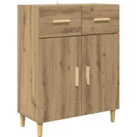 Syfax Credenza rovere artigianale 34 x 69.5 x 89 cm Legno multistrato