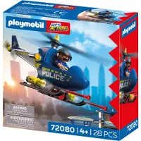 Playmobil Gioco Di Costruzione Police Helicopter With Radar