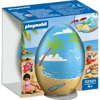 Playmobil Gioco Di Costruzione Play Egg: Beach Vacation