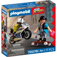 Playmobil Gioco Di Costruzione Motorcycle Chase