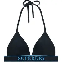 Superdry per donna. W3010464A Bikini triangolare Logo marino (XL), Beachwear, Polister riciclato, Navy