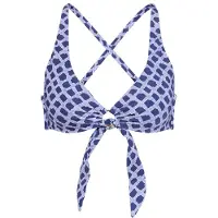 Seafolly Marseille Multi Fit Longline Tri Bra Parte superiore bikini Donna (32, lilla)