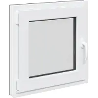 vidaXL Finestra basculante e girevole per cantina RISOR, 60 x 60 cm