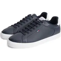 Tommy Hilfiger Icon Court Light Leather Desert Sky Taglia: 45 | Sneakers Outlet | Uomo