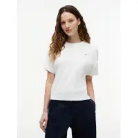 Tommy Hilfiger Cody Regular Batwing C-neck Ecru Taglia: S | Maglie Sportivi Outlet | Donna | Marrone