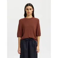 Selected Top A Maglia Donne Rosso L