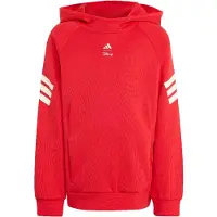 Adidas Felpa sportiva 'x Disney Micky Maus' rosso / nero / bianco