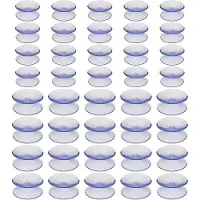 OEM Ventose biadesive in PVC, trasparenti, 40 pezzi, Ø 2 cm, 3 cm, versatili per vetro, tavoli, specchi, finestre, marmo, acquari