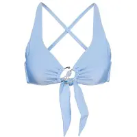 Seafolly Palermo Multi Fit Longline Tri Bra Parte superiore bikini Donna (44, blu)
